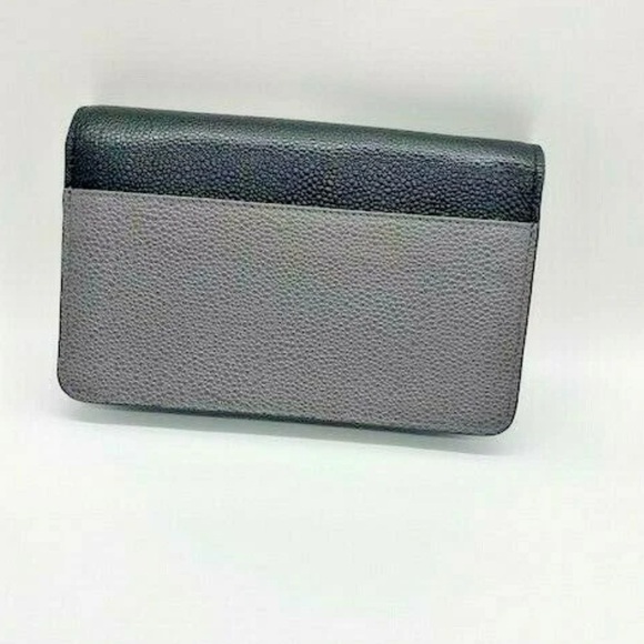 Henri Bendel Black and Grey Carlisle Clutch - Picture 8 of 9